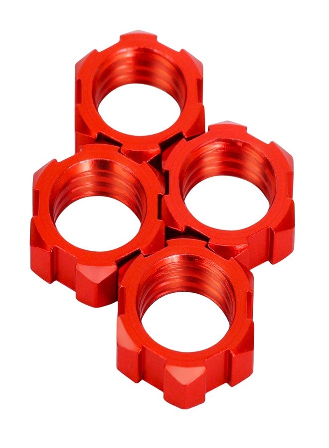 POLANTA Aluminum RC 17mm Wheel Hex Hub Nut Compatible with Traxxas E-Revo Revo 3.3 E-Maxx Summit Slayer Pro 4X4 1/10 RC Monster Truck - Image 4